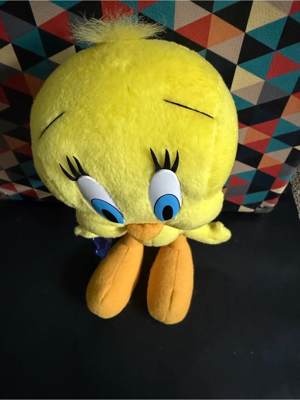 Tweety Bird Yellow Looney Tunes Bendable Posable Plush Applause 1994 Toys Toy